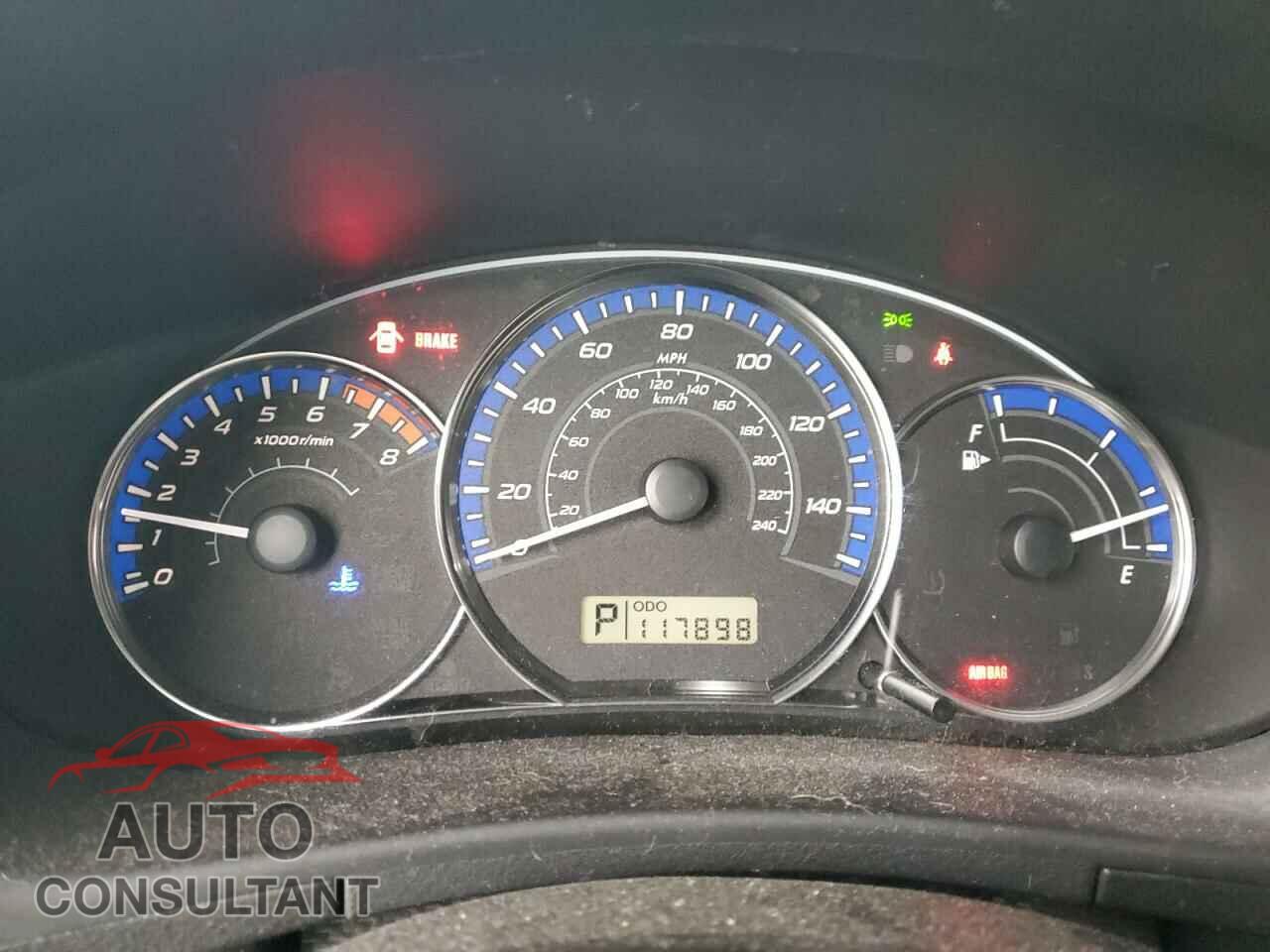 SUBARU FORESTER 2012 - JF2SHBDC7CH444243