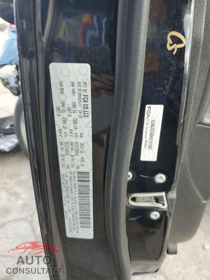 JEEP COMPASS 2017 - 1C4NJCEB0HD141363
