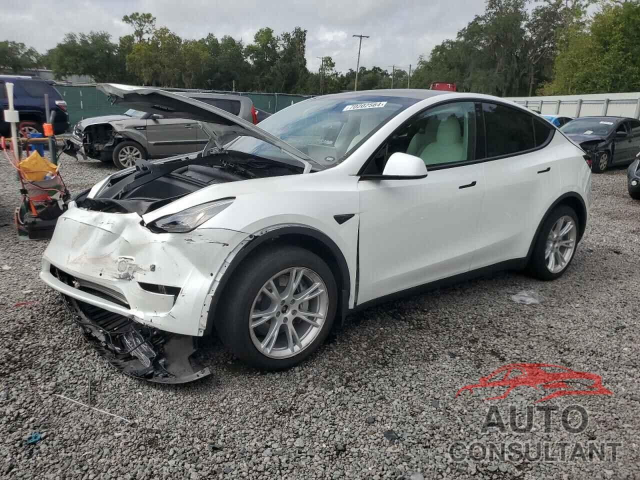 TESLA MODEL Y 2021 - 5YJYGAEE4MF250857