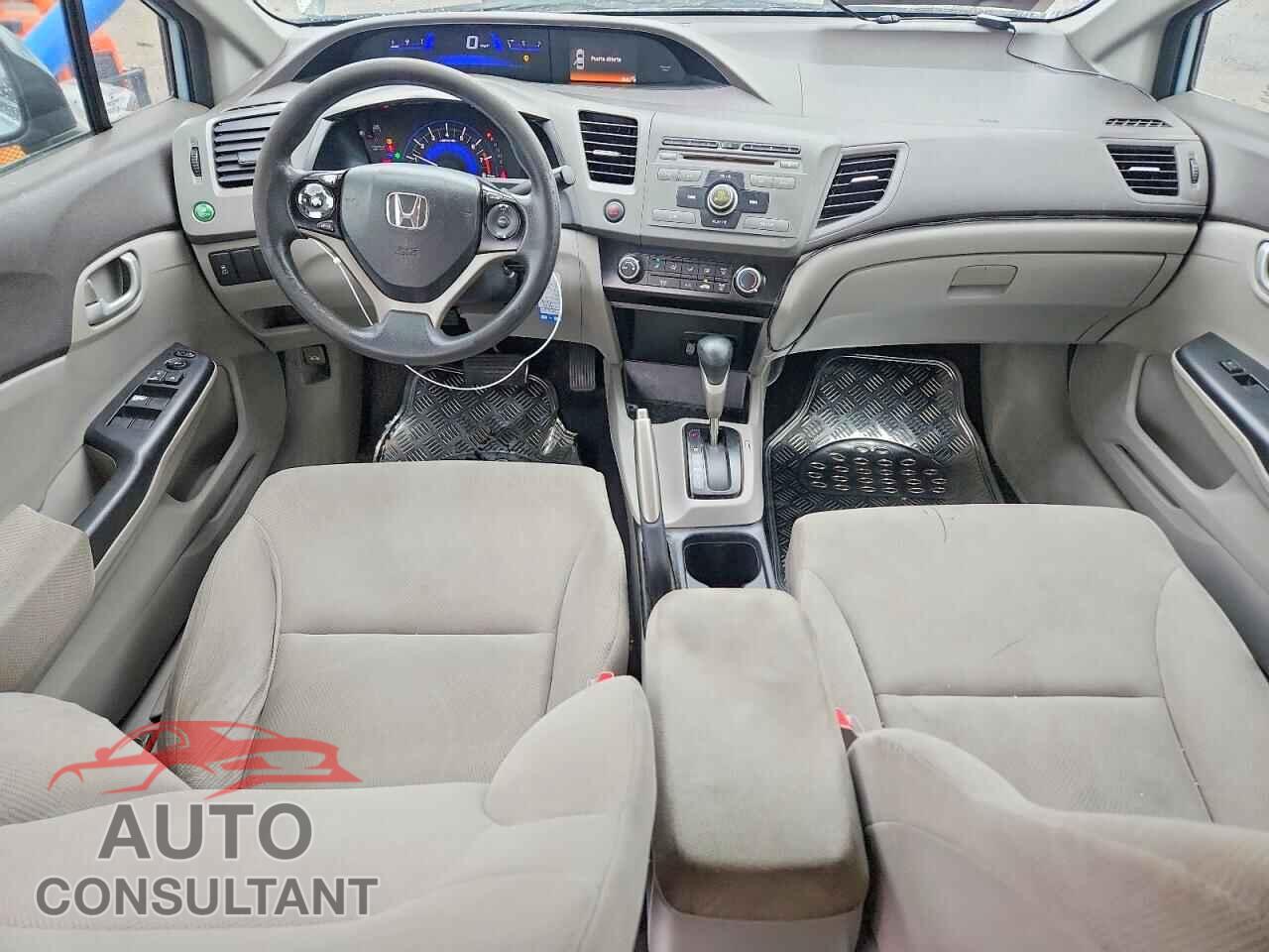 HONDA CIVIC 2012 - 2HGFB2F57CH509670