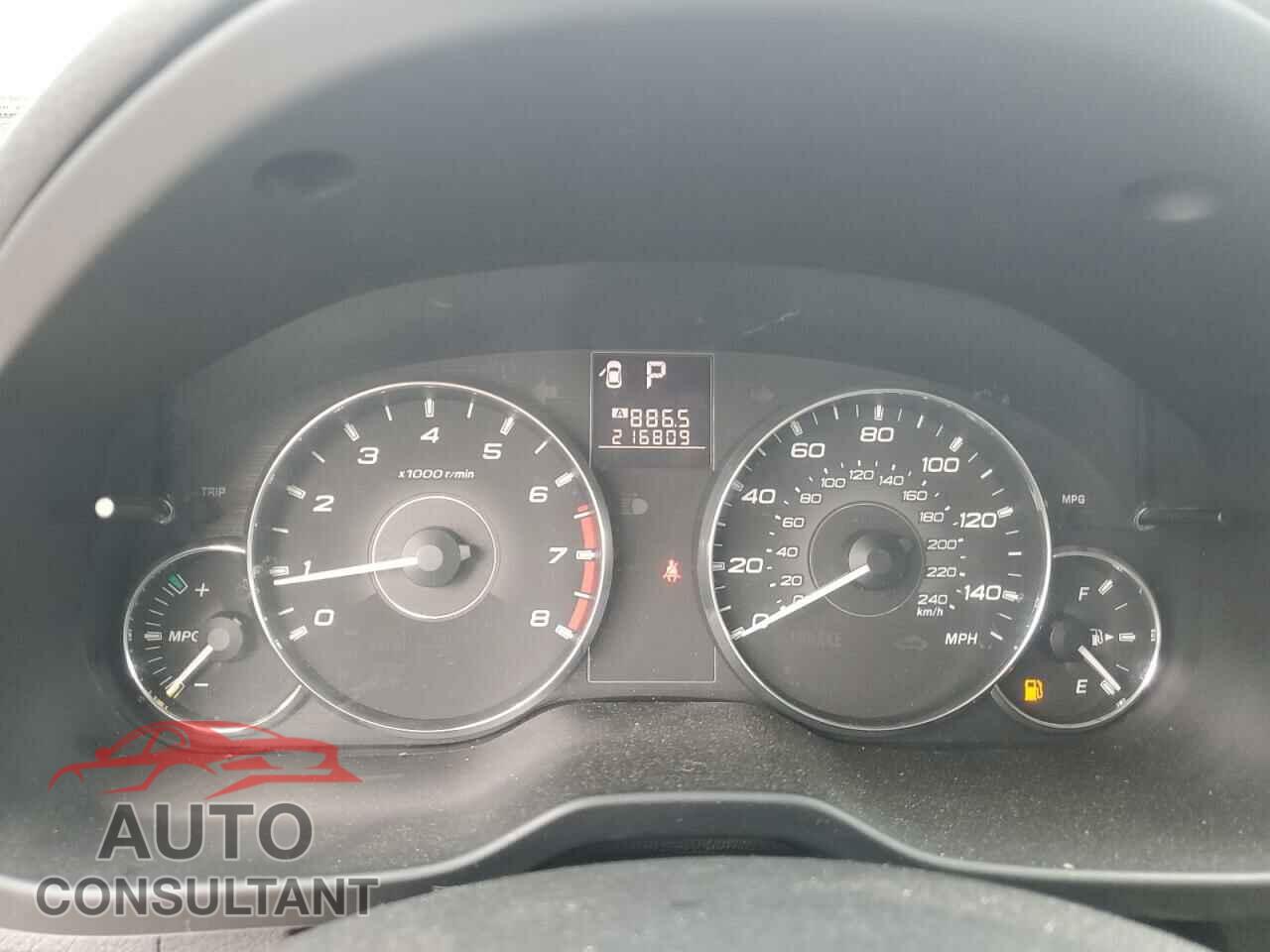 SUBARU OUTBACK 2012 - 4S4BRBAC2C3292039