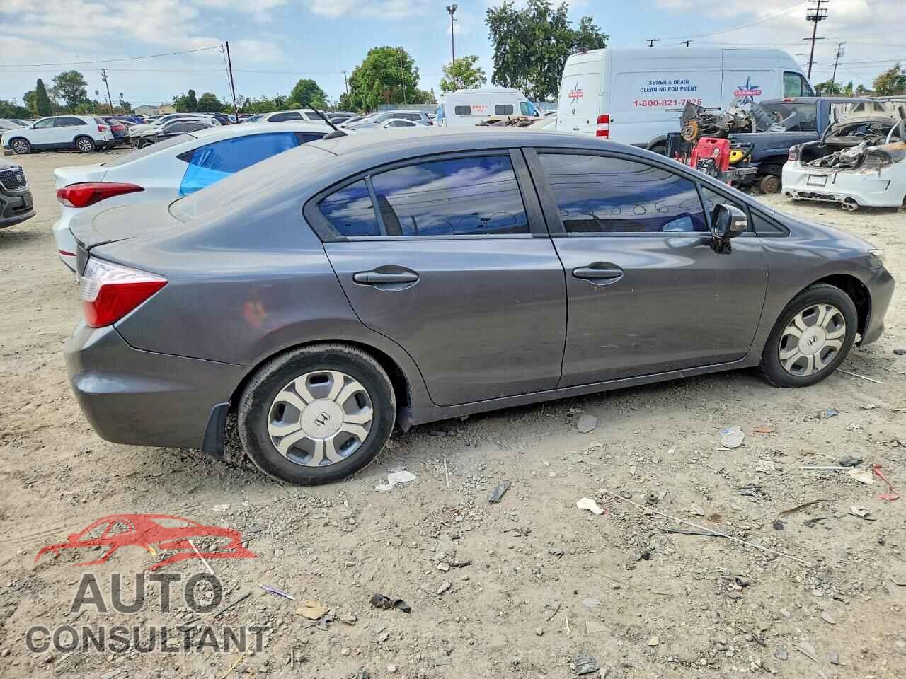 HONDA CIVIC 2012 - JHMFB4F27CS005868