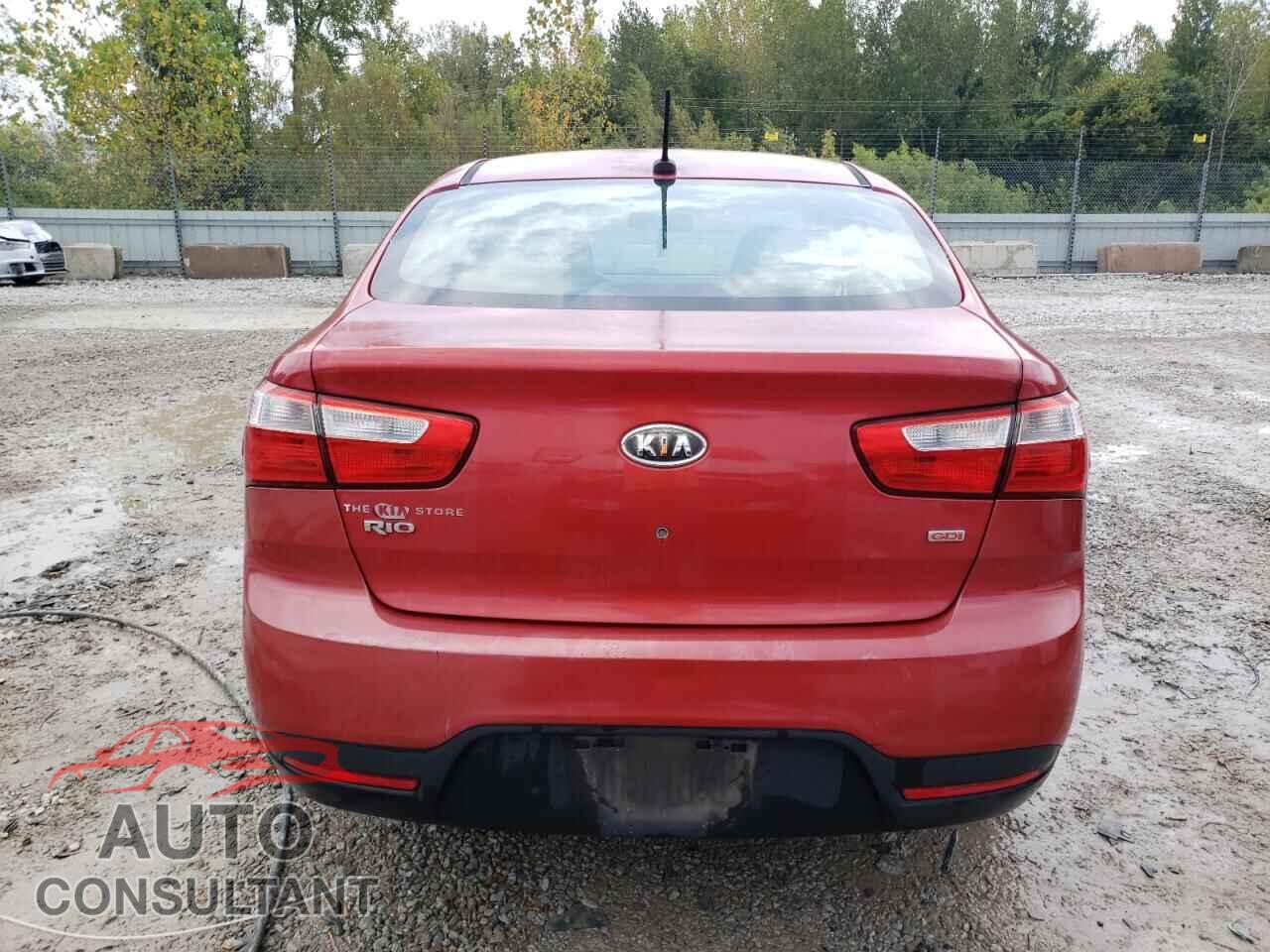 KIA RIO 2012 - KNADM4A36C6093420