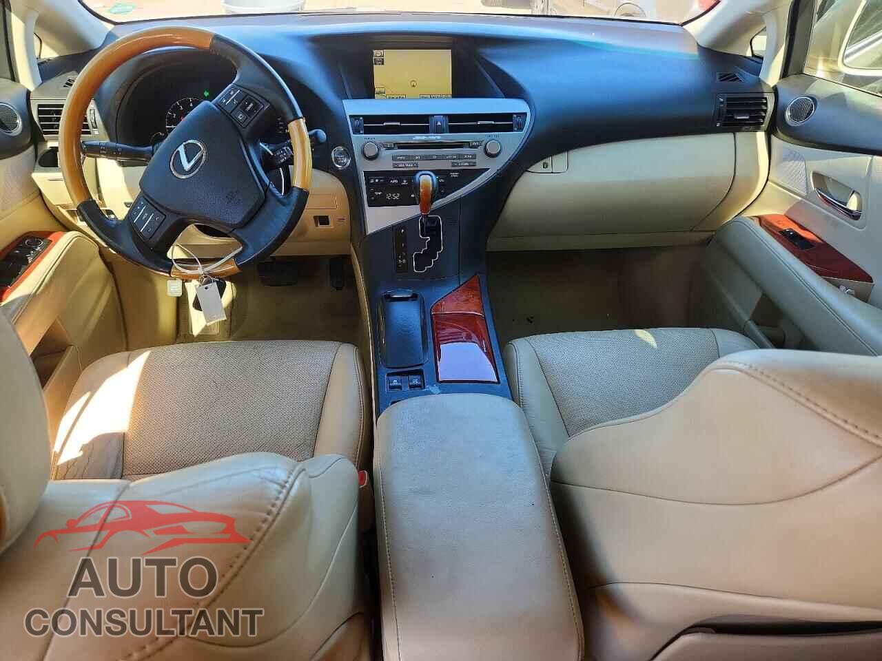 LEXUS RX350 2011 - 2T2BK1BA0BC105625