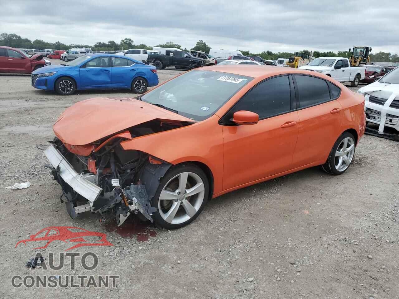 DODGE DART 2015 - 1C3CDFEB8FD391645