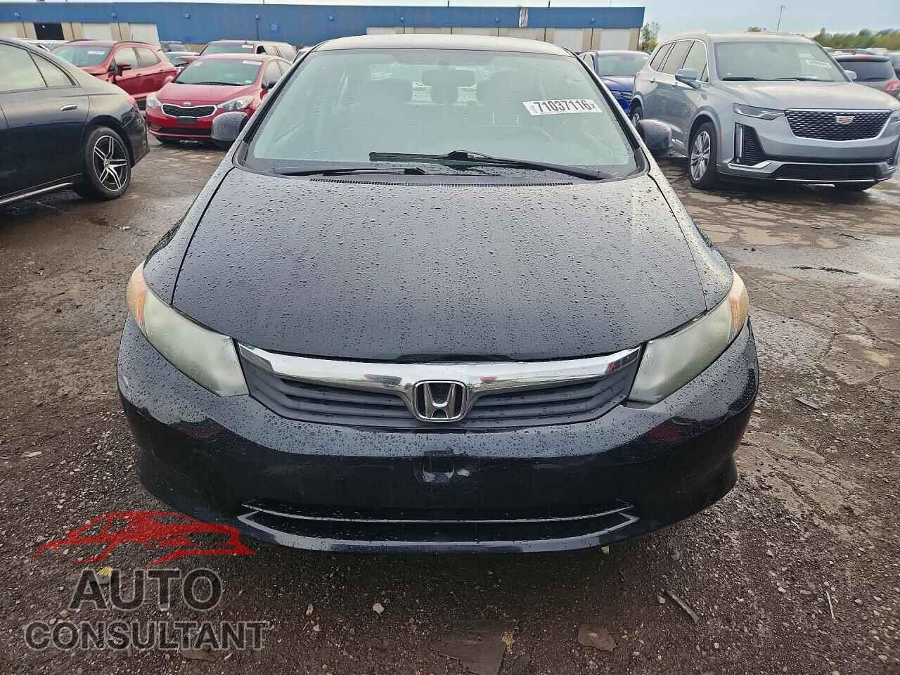 HONDA CIVIC 2012 - 19XFB2F57CE107285