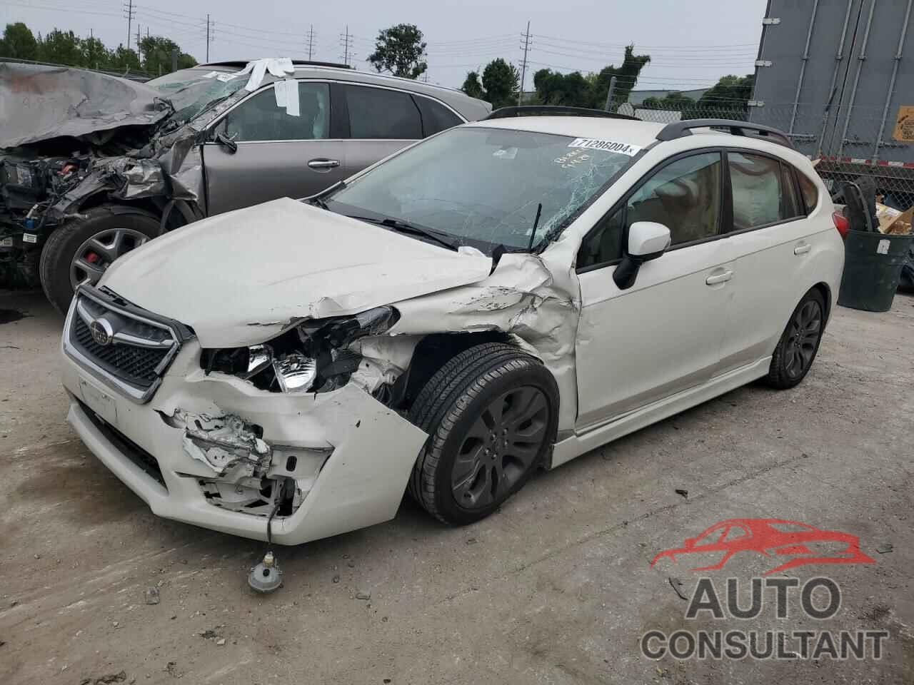 SUBARU IMPREZA 2016 - JF1GPAU6XG8261409