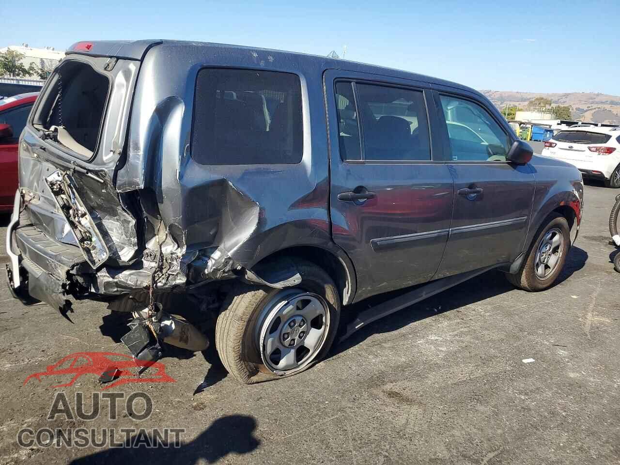 HONDA PILOT 2013 - 5FNYF3H24DB031025