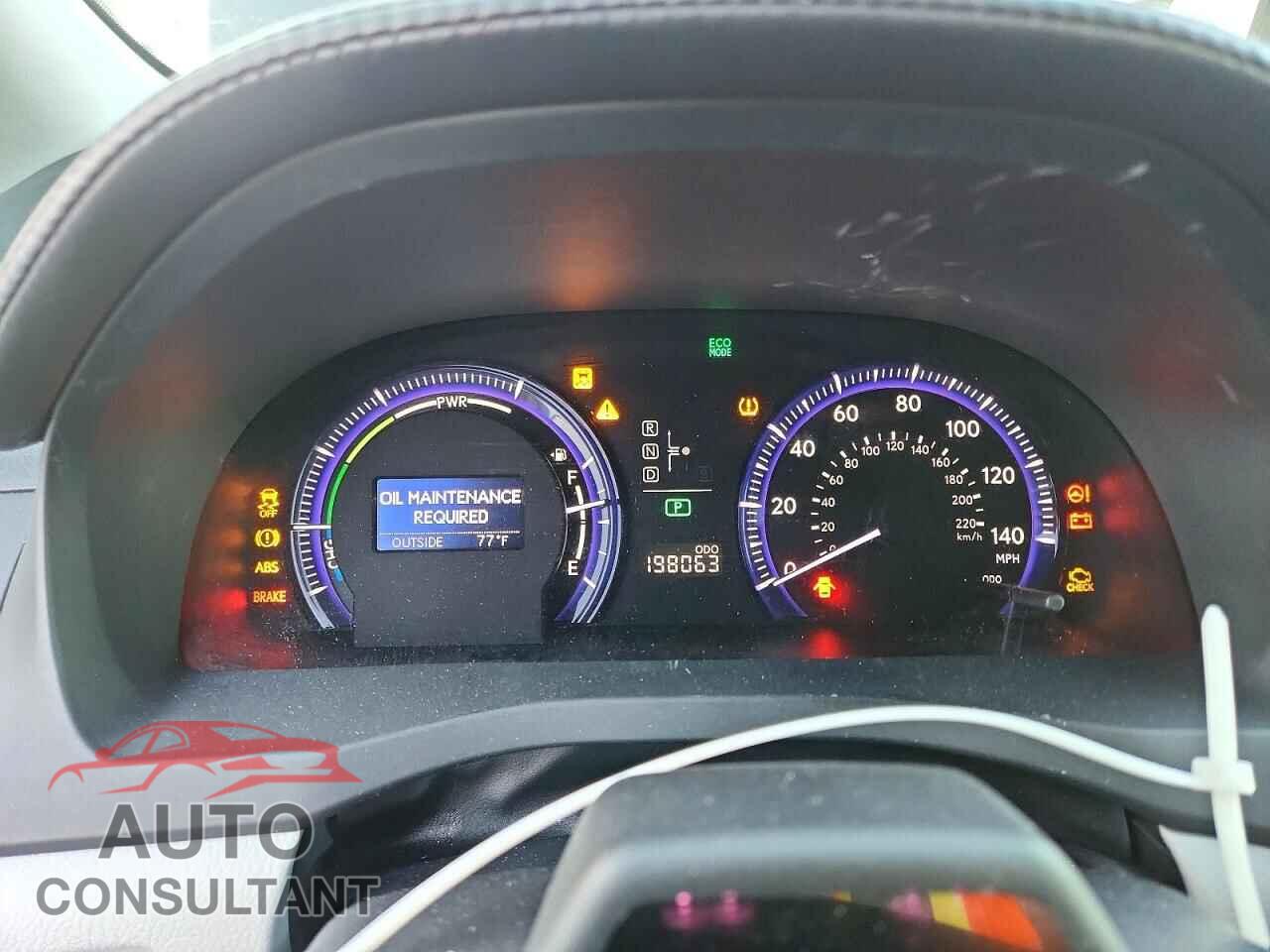 LEXUS HS 2010 - JTHBB1BA4A2009268