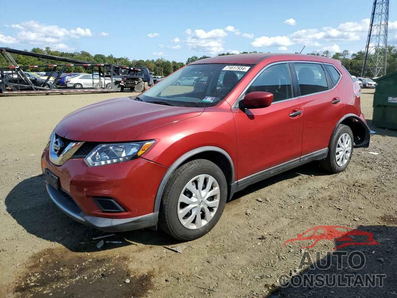 NISSAN ROGUE 2016 - KNMAT2MV3GP717796