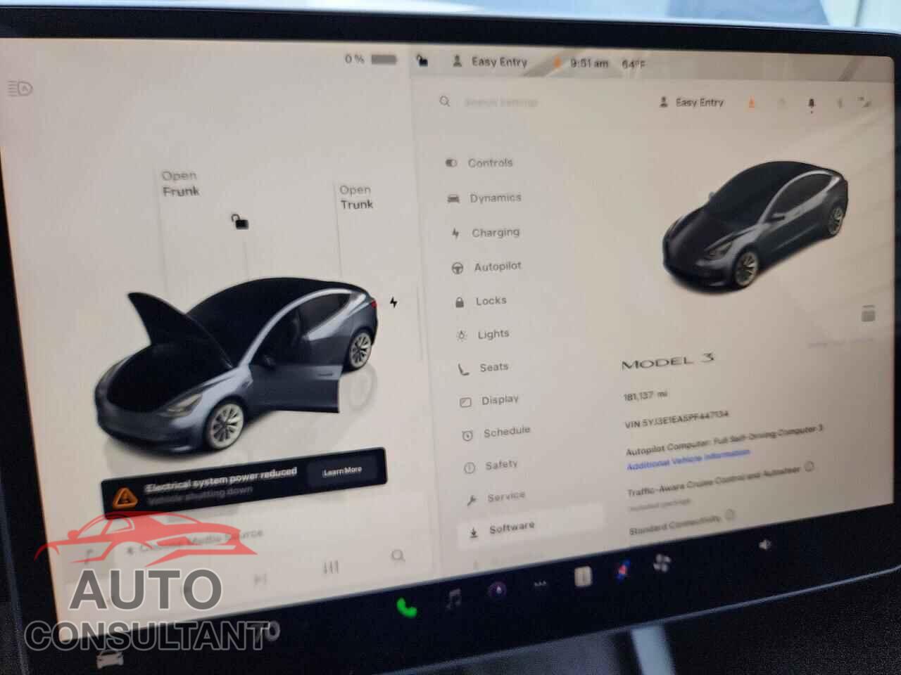 TESLA MODEL 3 2023 - 5YJ3E1EA5PF447134