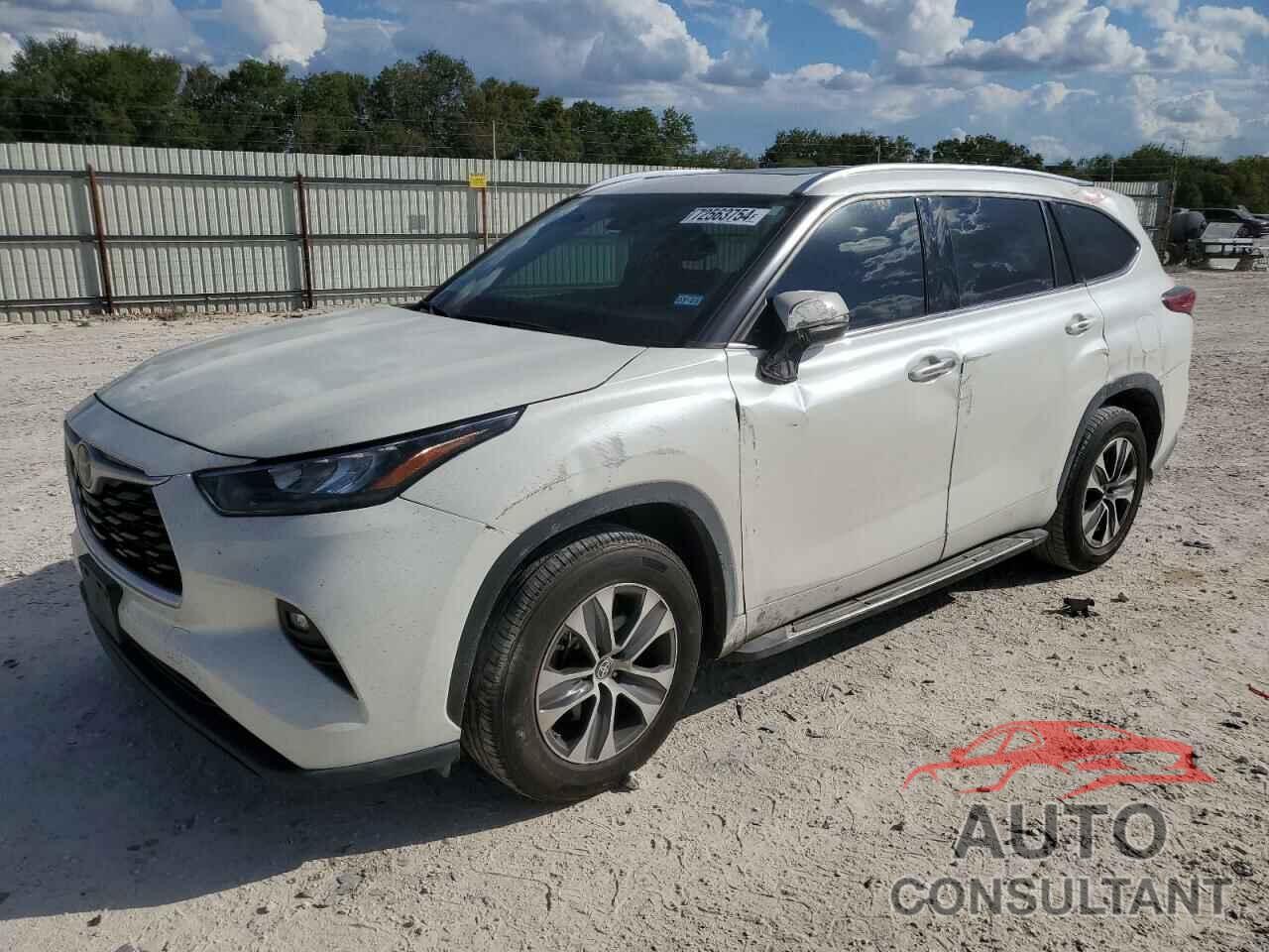 TOYOTA HIGHLANDER 2020 - 5TDGZRAH7LS504124