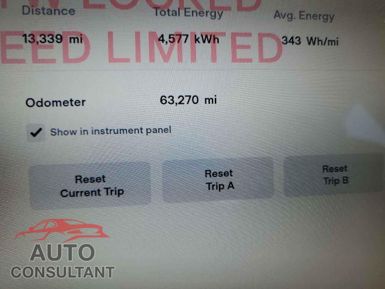 TESLA MODEL S 2017 - 5YJSA1E27HF186171