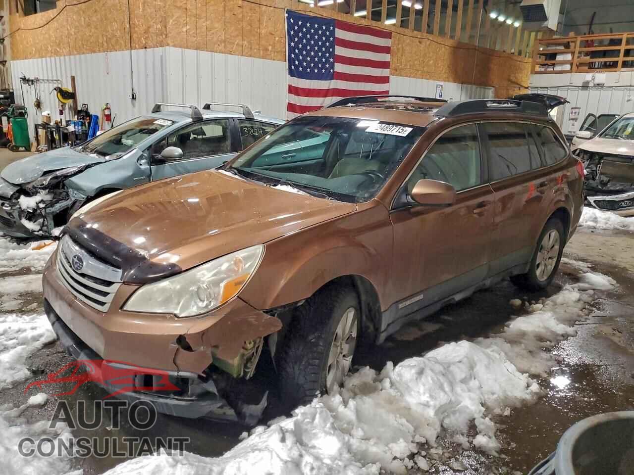 SUBARU OUTBACK 2011 - 4S4BRBGC1B3339244