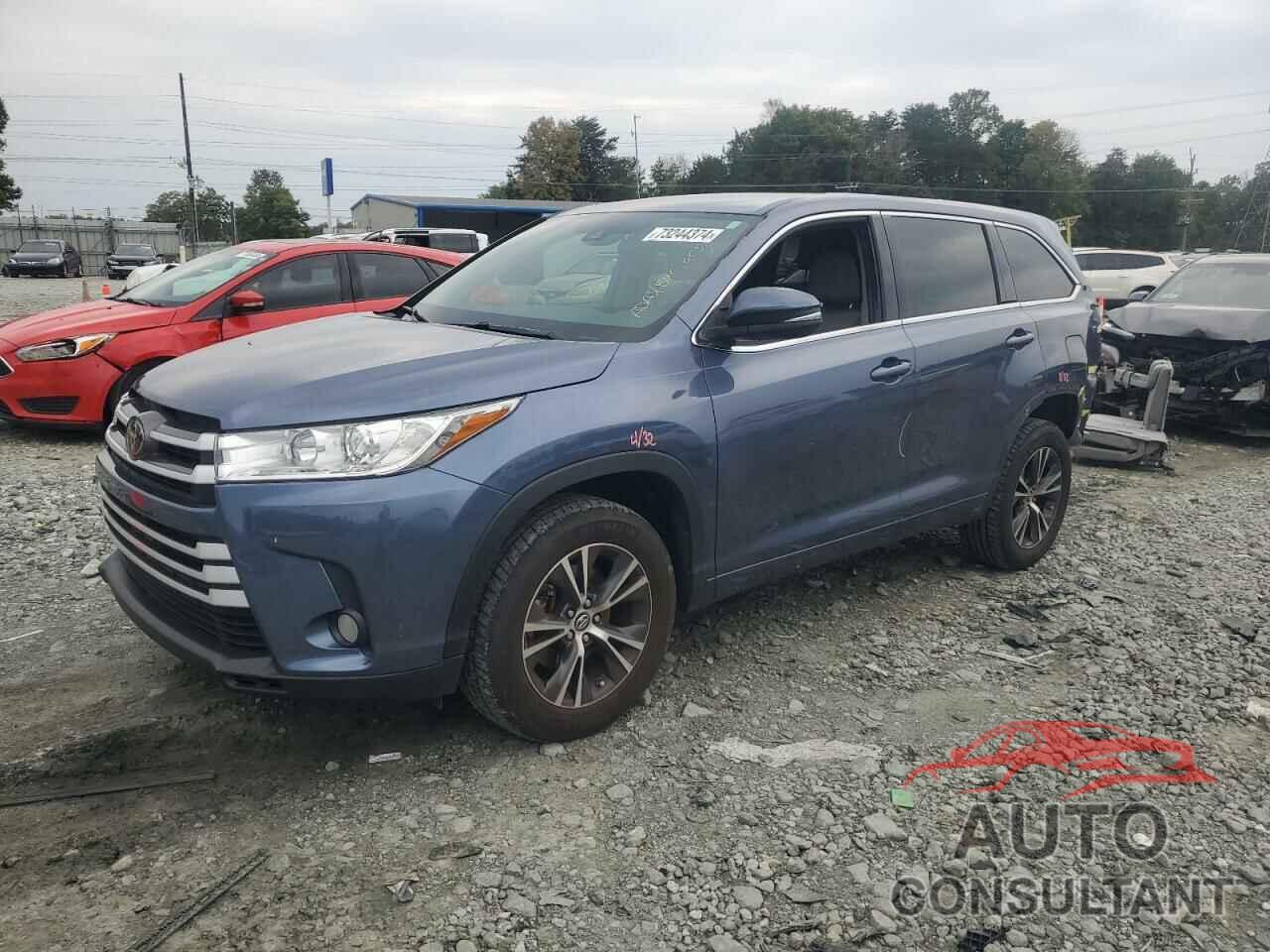 TOYOTA HIGHLANDER 2018 - 5TDZZRFH8JS270624