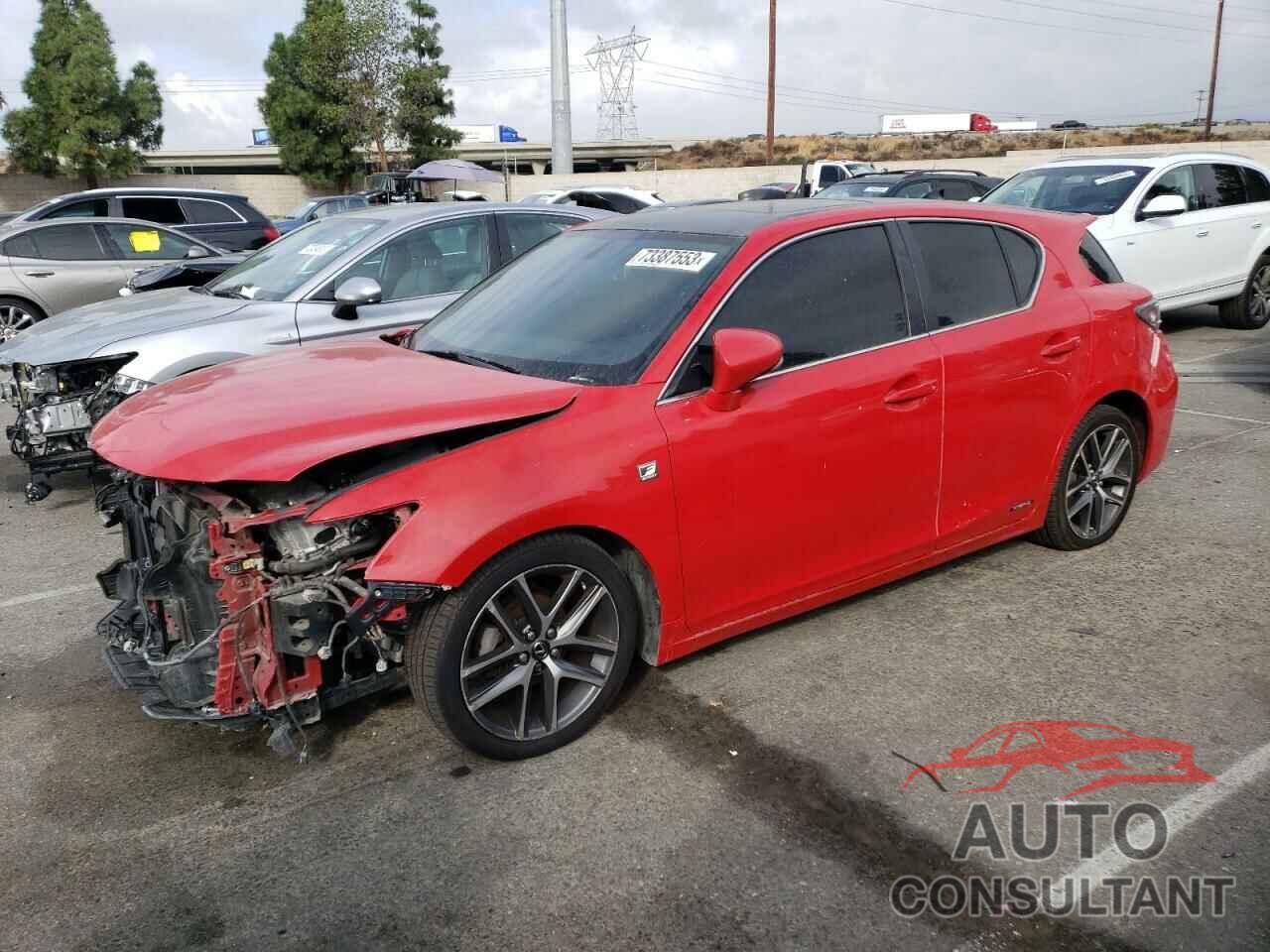 LEXUS CT 200 2015 - JTHKD5BH7F2229364