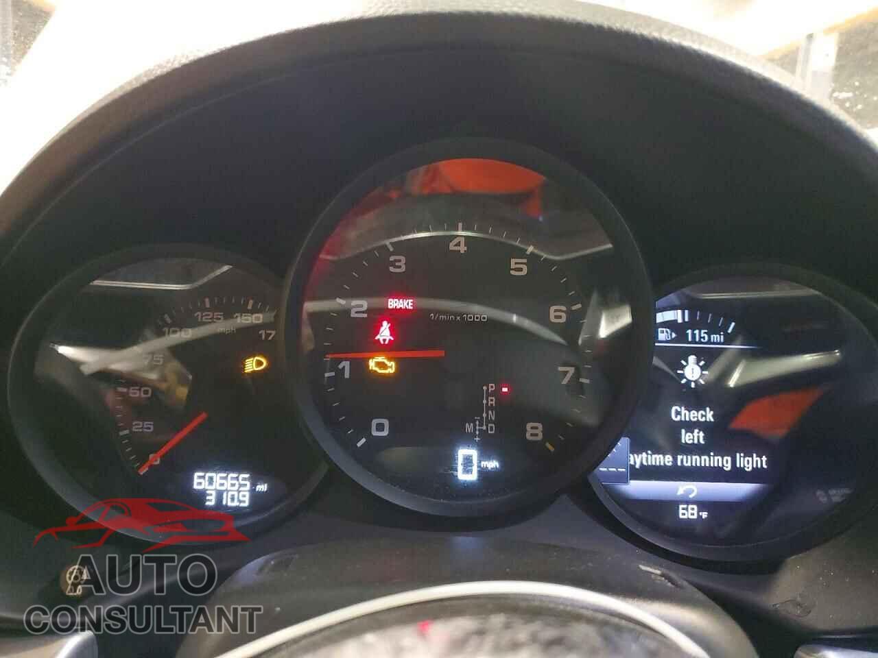 PORSCHE BOXSTER 2017 - WP0CA2A84HS220171