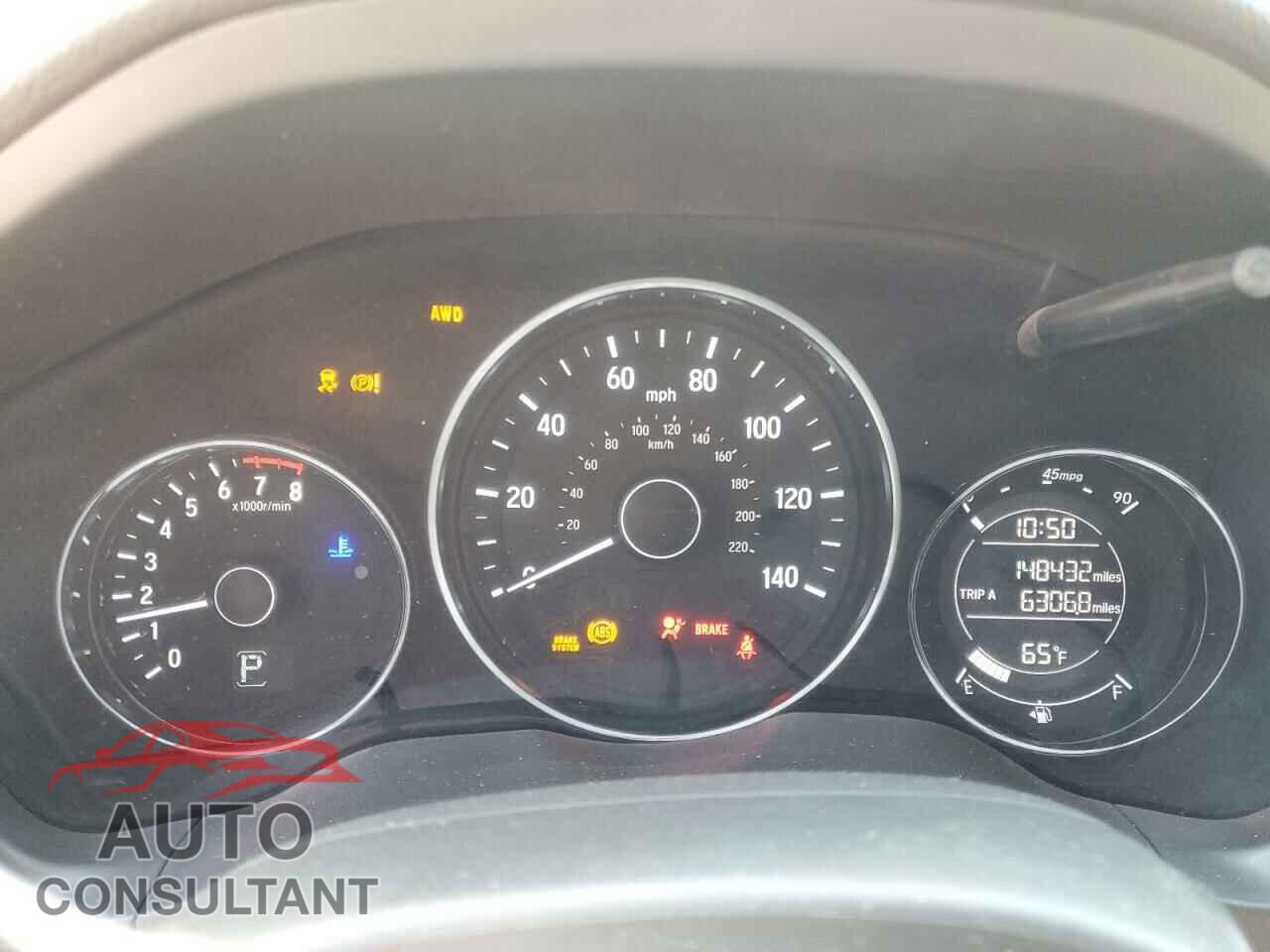 HONDA HR-V 2016 - 3CZRU6H79GM770943