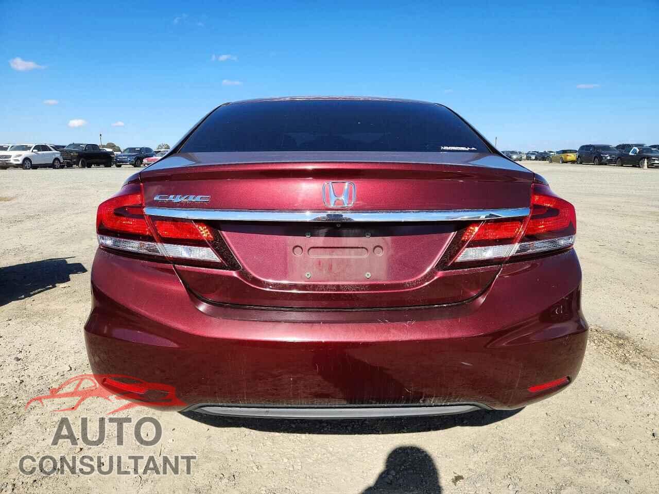 HONDA CIVIC 2013 - 19XFB2F85DE254846
