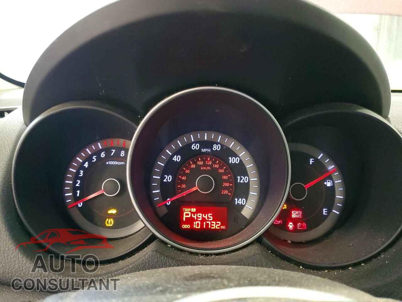KIA FORTE 2011 - KNAFU4A28B5462587
