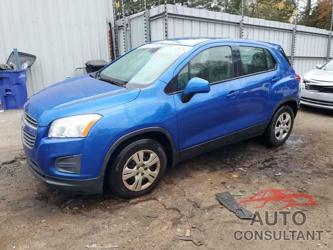 CHEVROLET TRAX 2016 - KL7CJKSB6GB672984