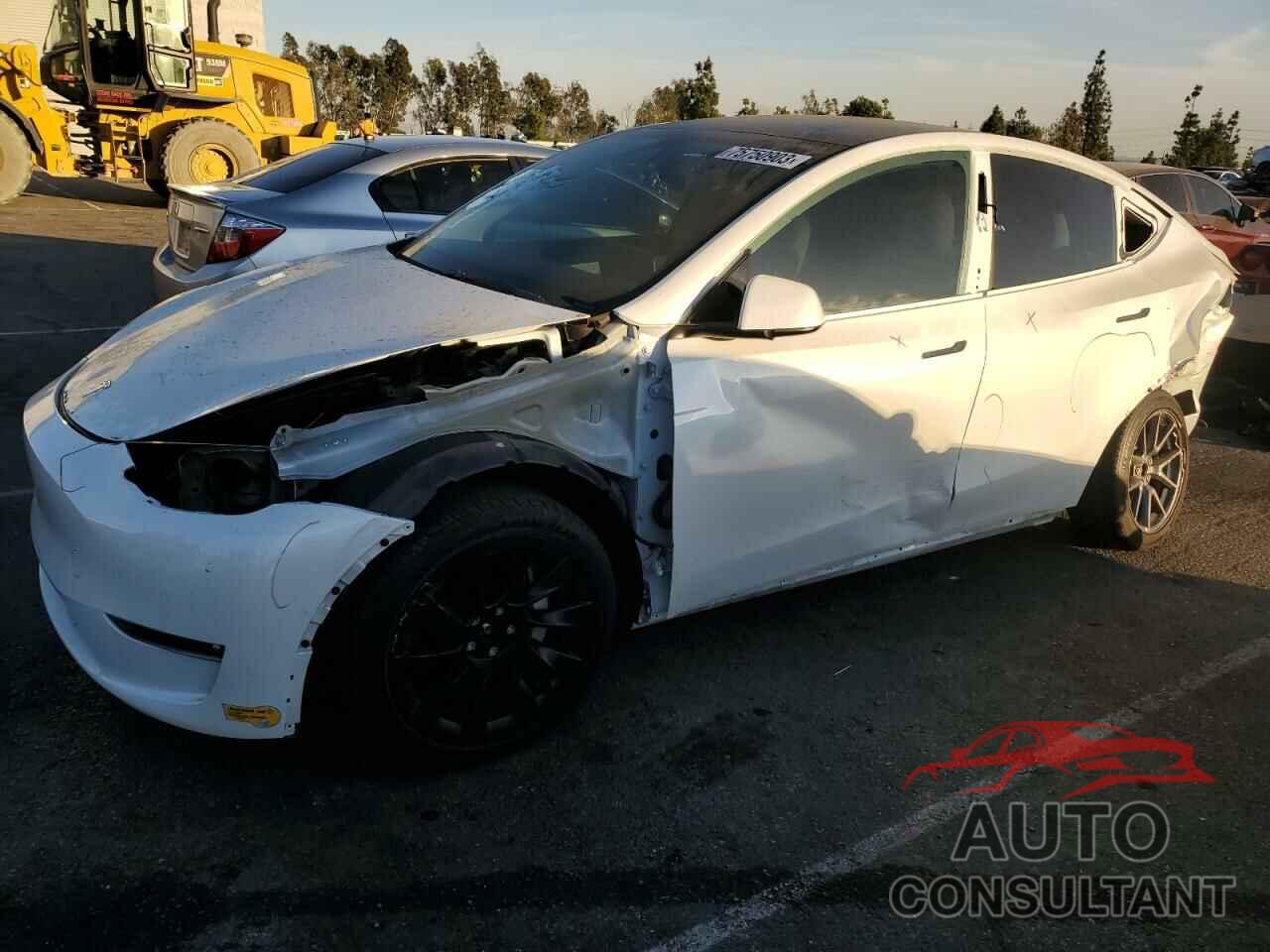 TESLA MODEL Y 2022 - 7SAYGDEE8NF357321