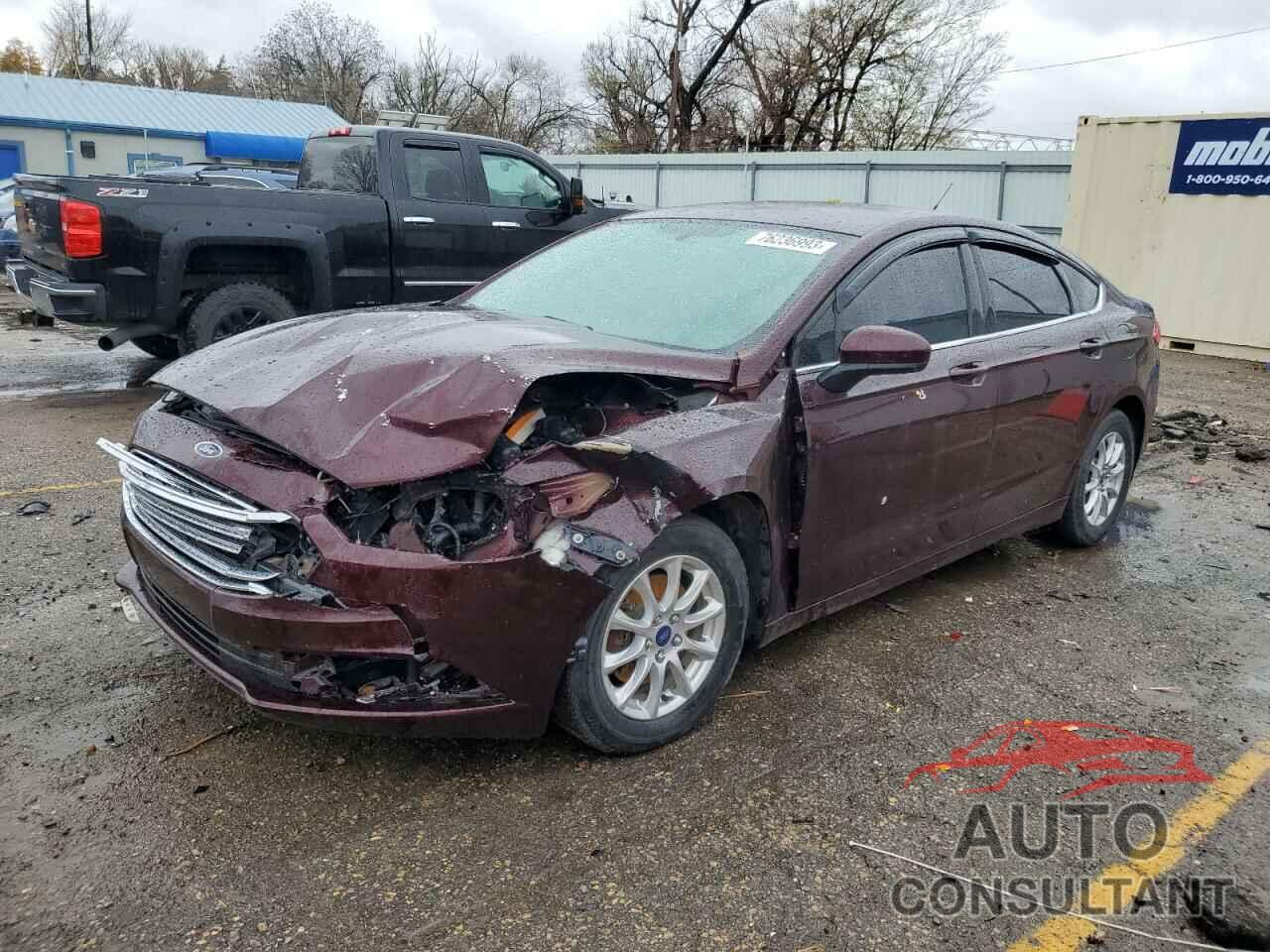 FORD FUSION 2017 - 3FA6P0G75HR105076