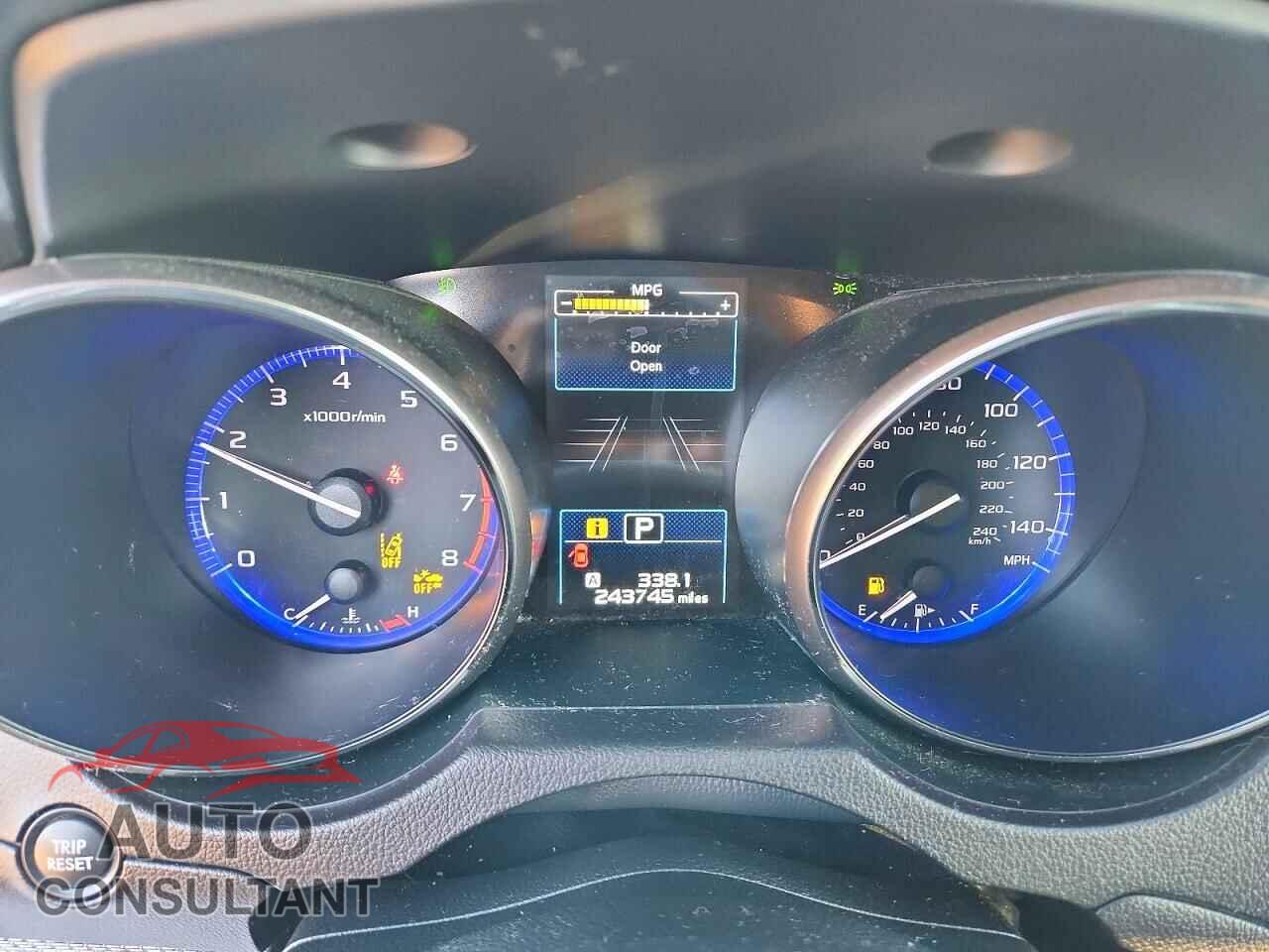SUBARU OUTBACK 2016 - 4S4BSBFC2G3230367