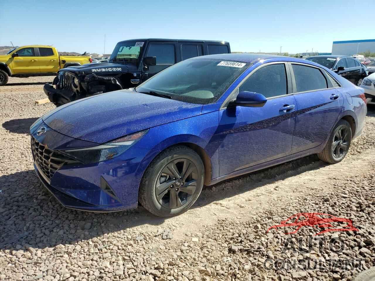 HYUNDAI ELANTRA 2022 - KMHLM4AJXNU031204