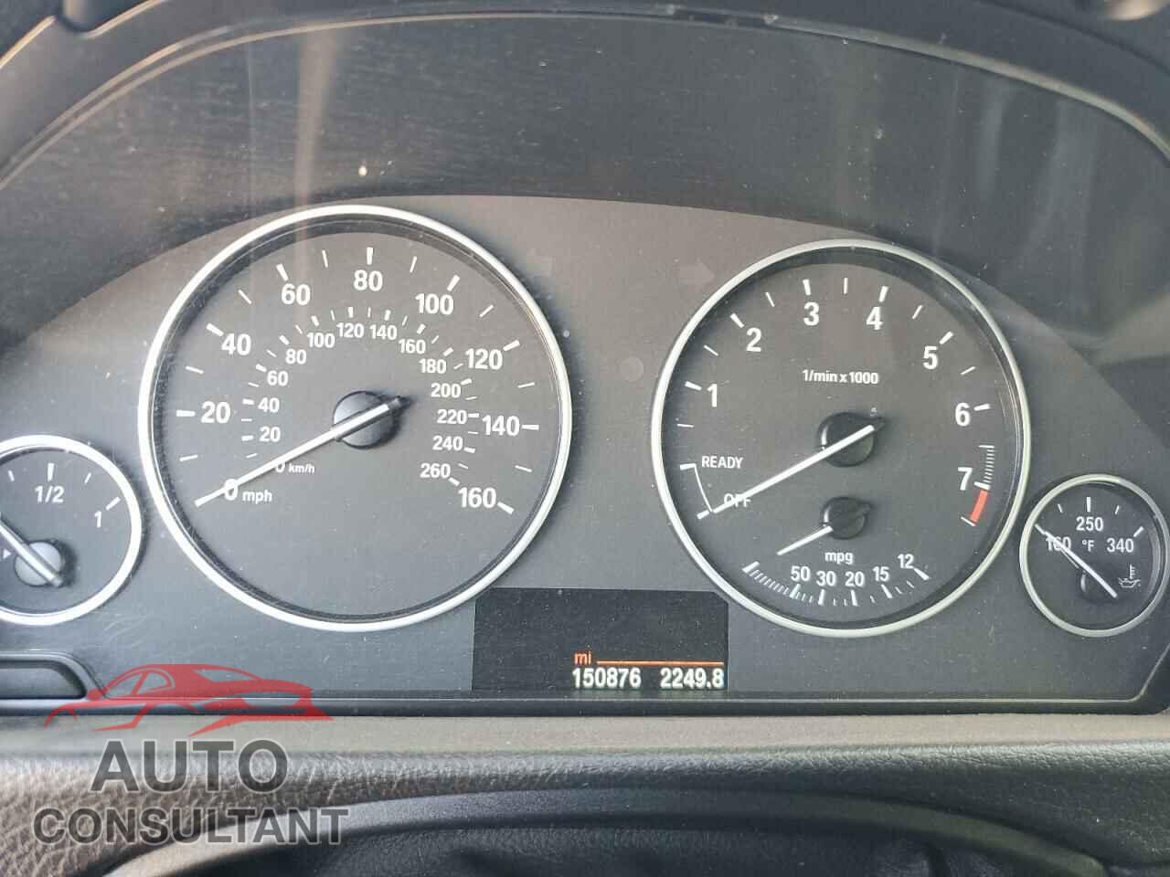 BMW 3 SERIES 2014 - WBA3C3C52EF985691