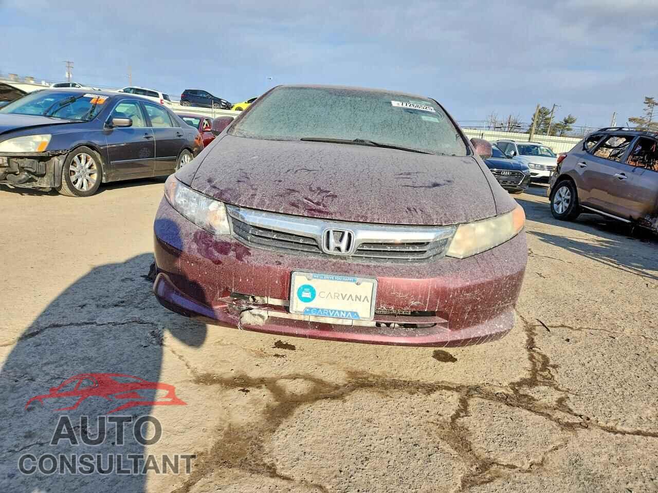 HONDA CIVIC 2012 - 2HGFB2F52CH596393