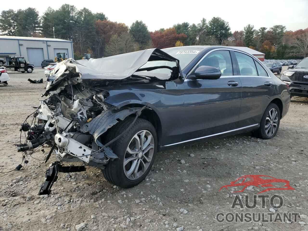 MERCEDES-BENZ C-CLASS 2016 - WDDWF4KB6GR163133