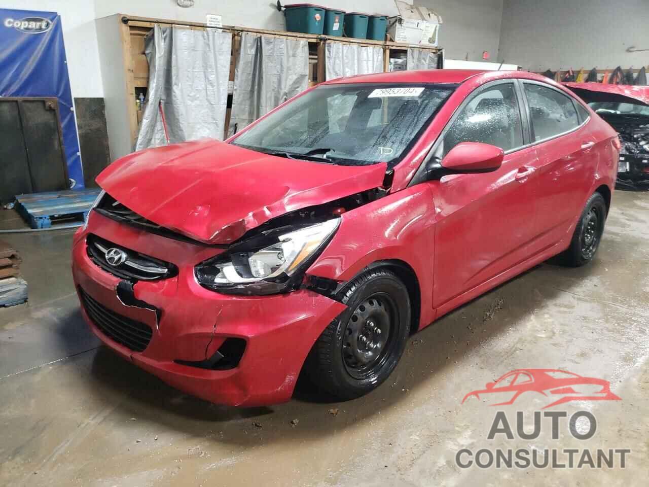 HYUNDAI ACCENT 2015 - KMHCT4AE3FU880789