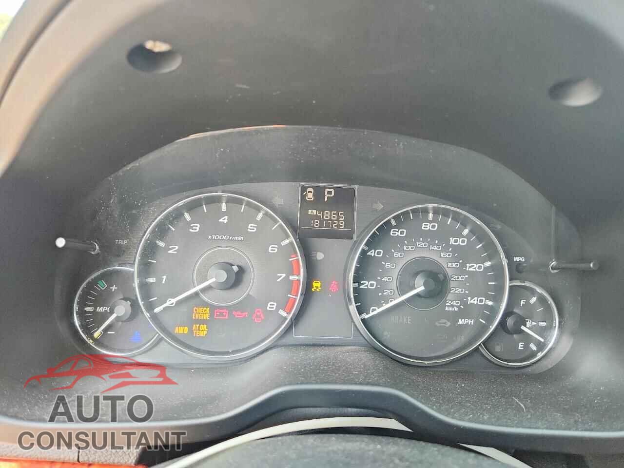 SUBARU OUTBACK 2011 - 4S4BRCKC8B3390009