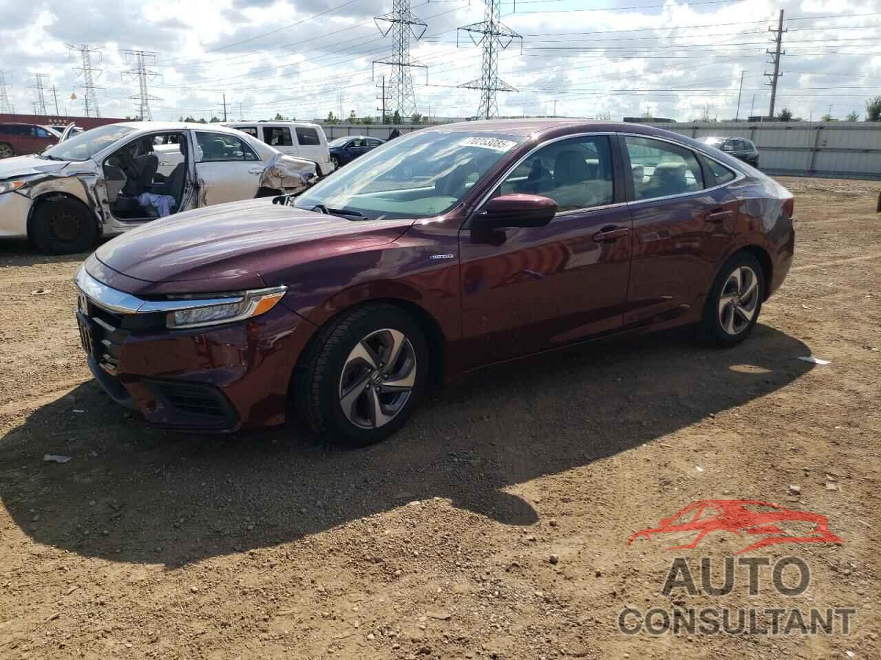 HONDA INSIGHT 2019 - 19XZE4F51KE018049
