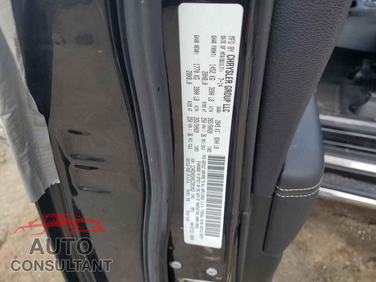 DODGE DURANGO 2014 - 1C4RDHEG4EC591052