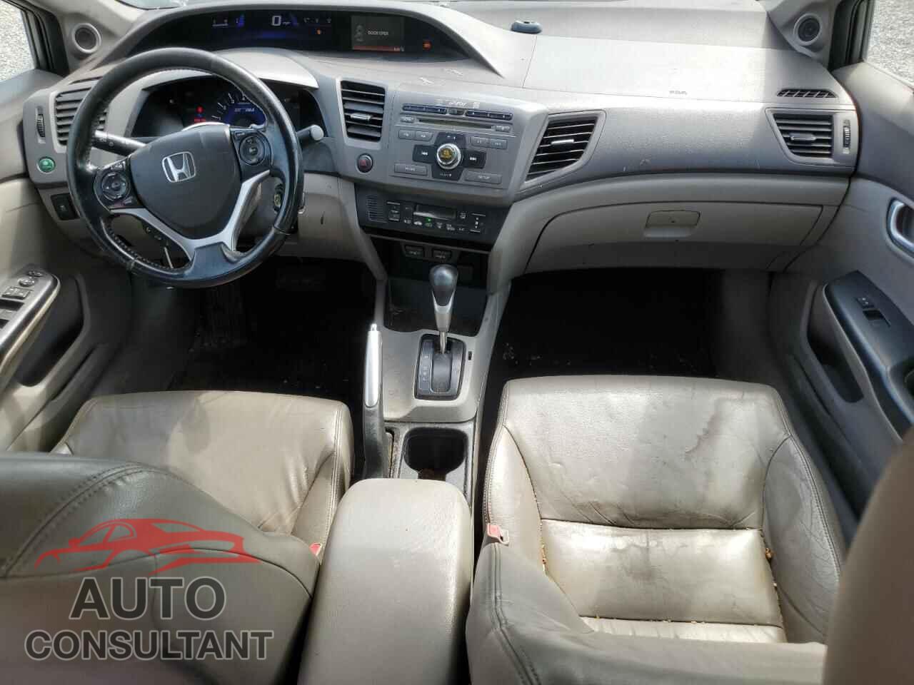 HONDA CIVIC 2012 - JHMFB4F39CS009249