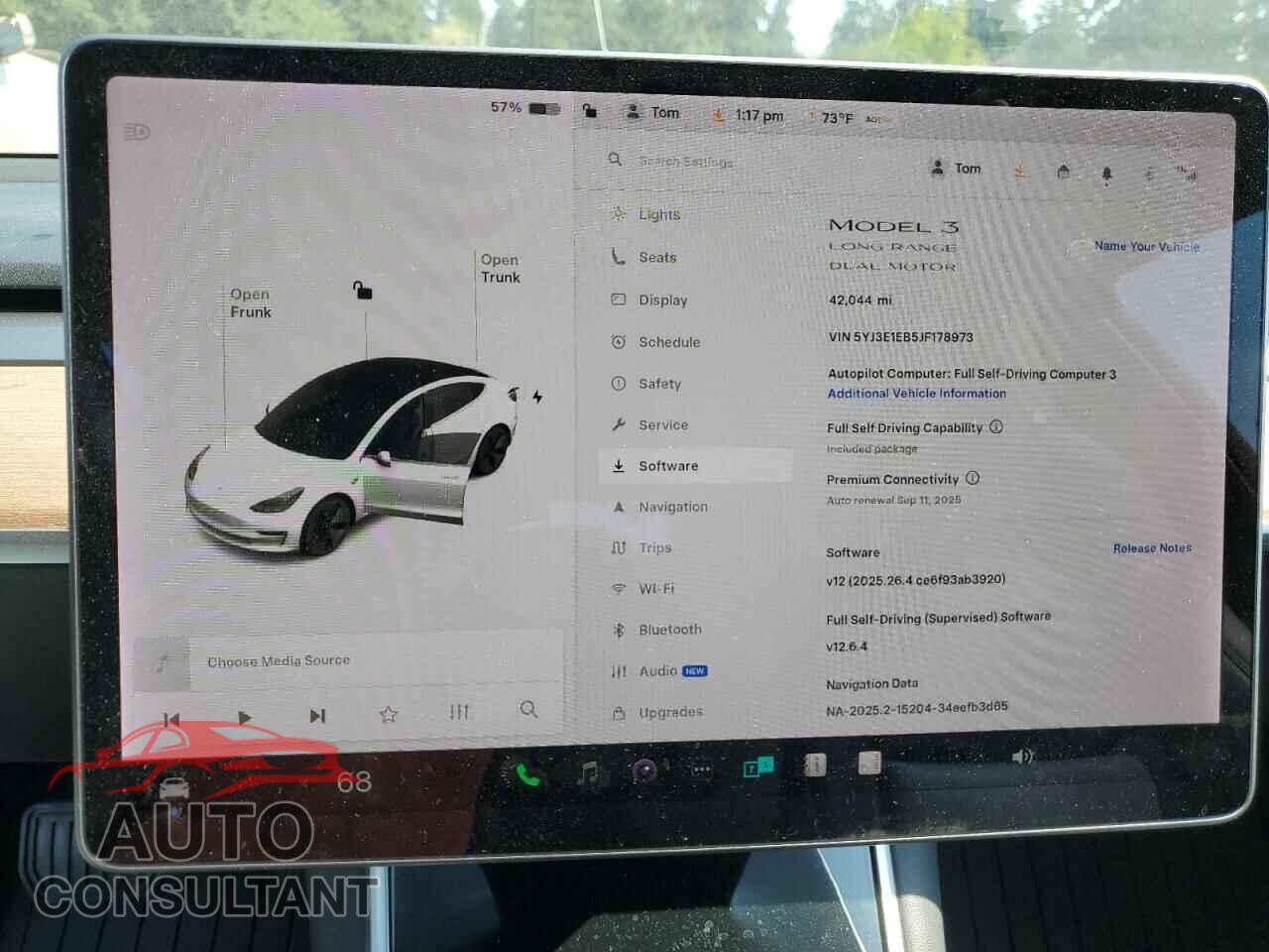 TESLA MODEL 3 2018 - 5YJ3E1EB5JF178973