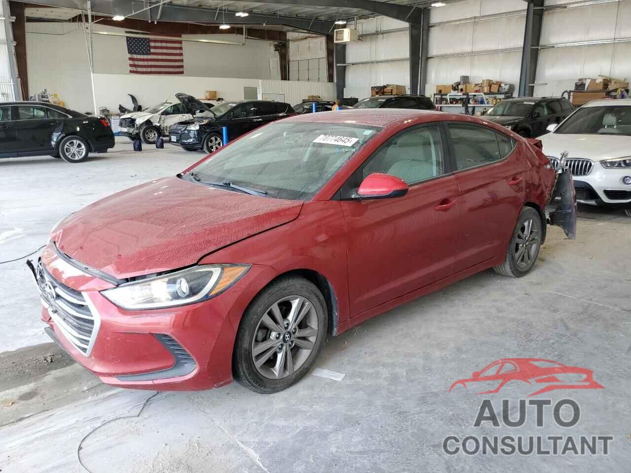 HYUNDAI ELANTRA 2017 - KMHD84LF8HU379749