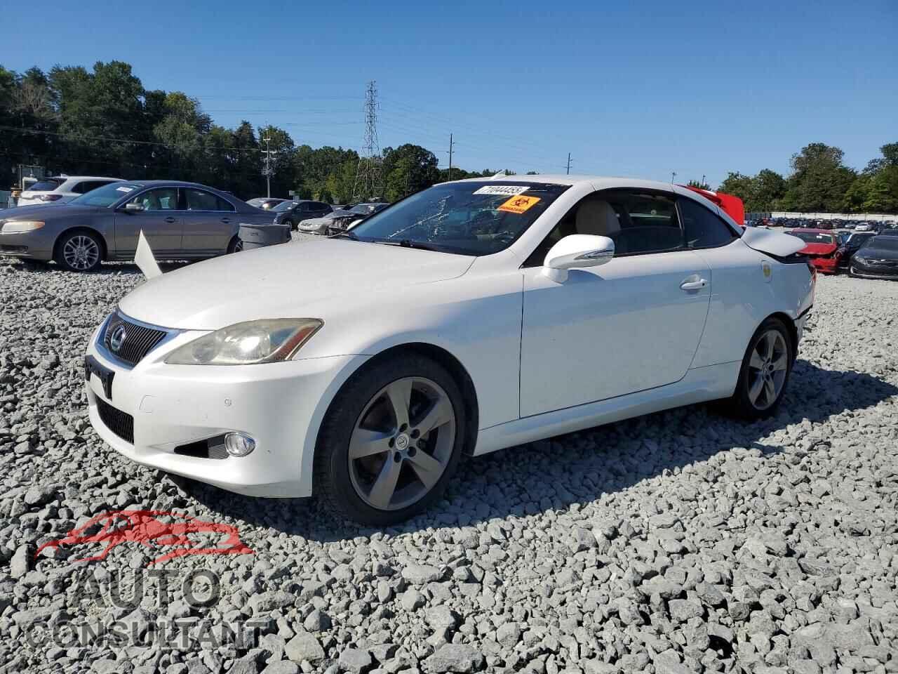 LEXUS IS 2010 - JTHFF2C24A2512981