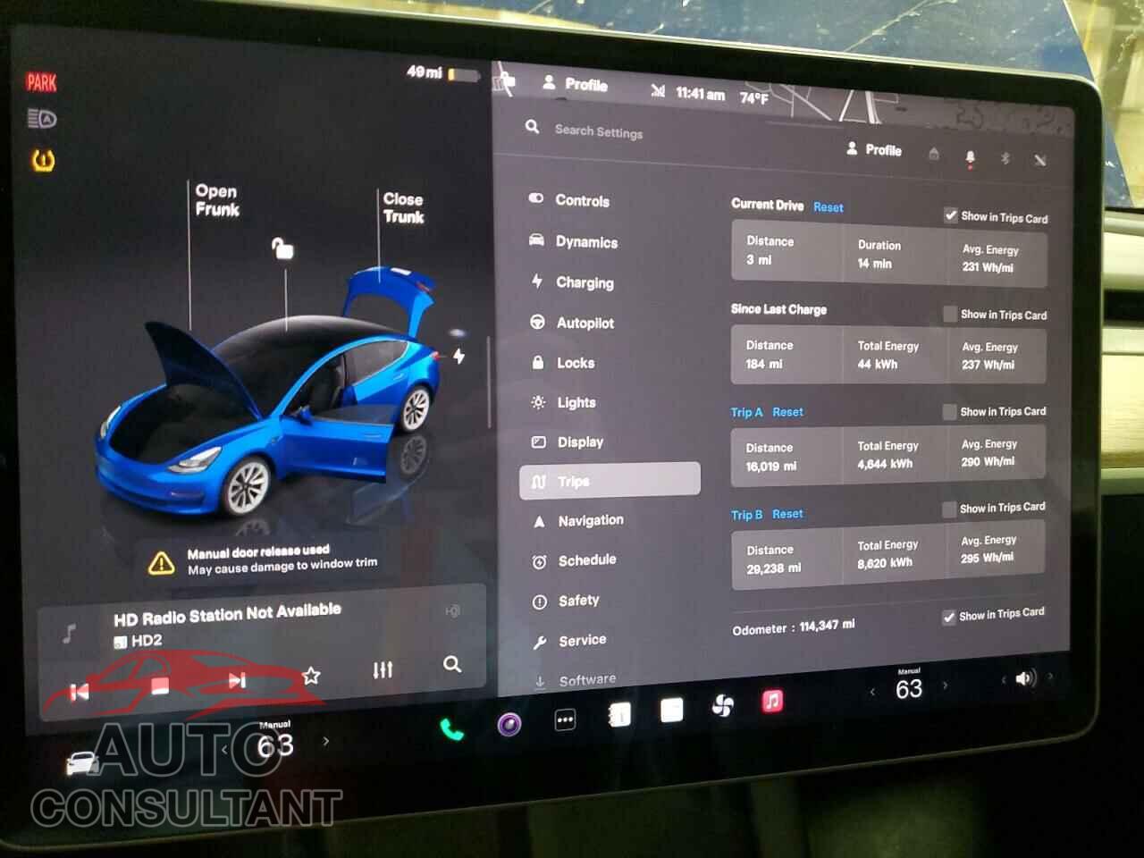 TESLA MODEL 3 2022 - 5YJ3E1EA6NF192121