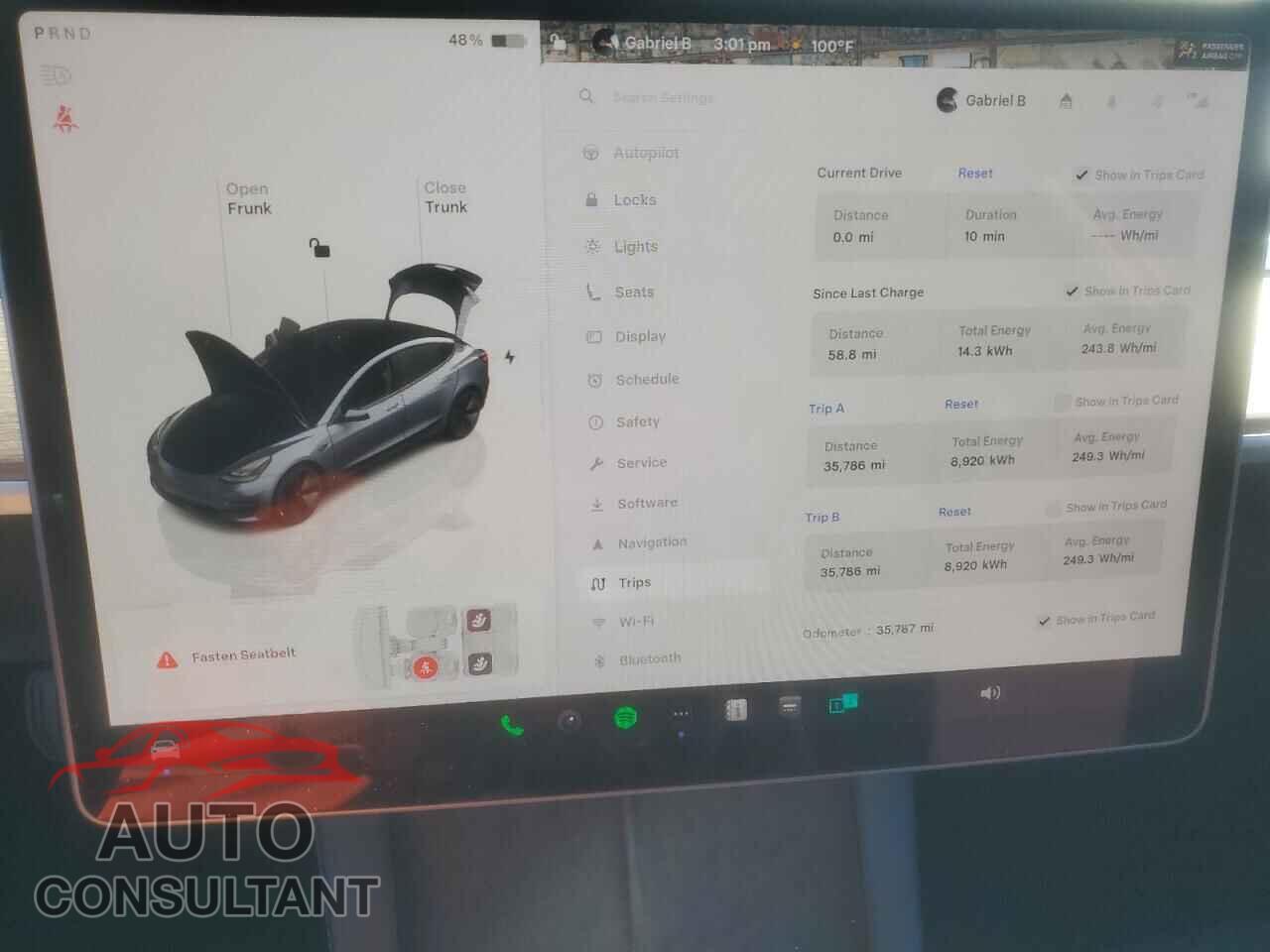 TESLA MODEL 3 2023 - 5YJ3E1EA5PF601549