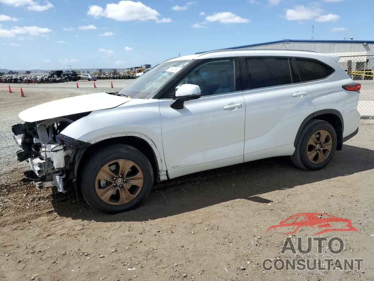 TOYOTA HIGHLANDER 2022 - 5TDABRCH7NS549624