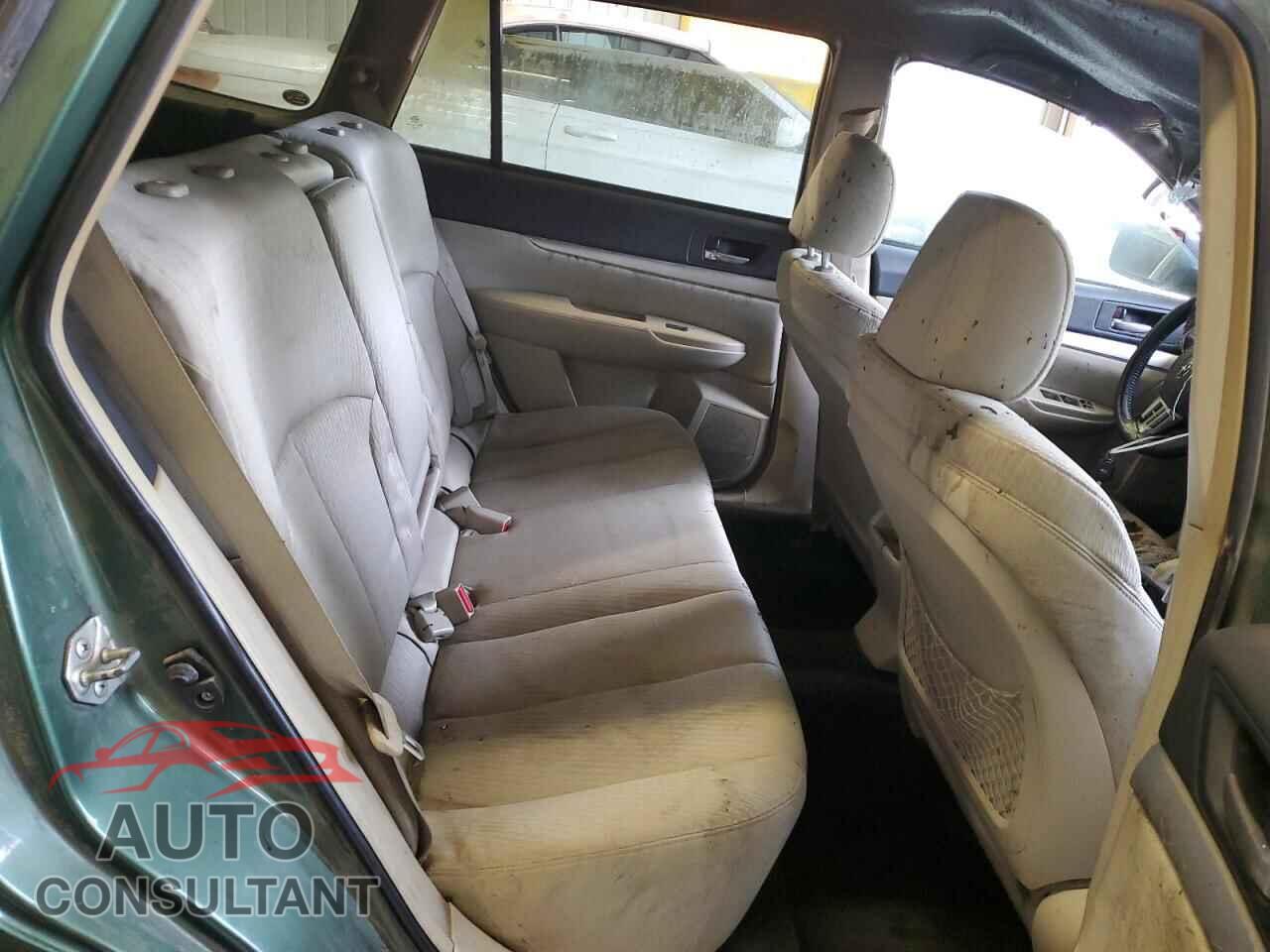 SUBARU OUTBACK 2012 - 4S4BRCCC8C3296292