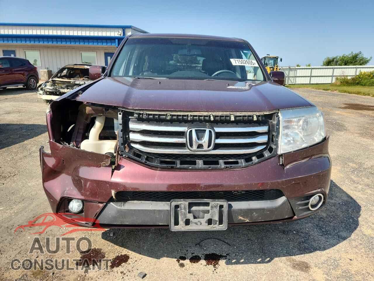 HONDA PILOT 2013 - 5FNYF4H55DB081447