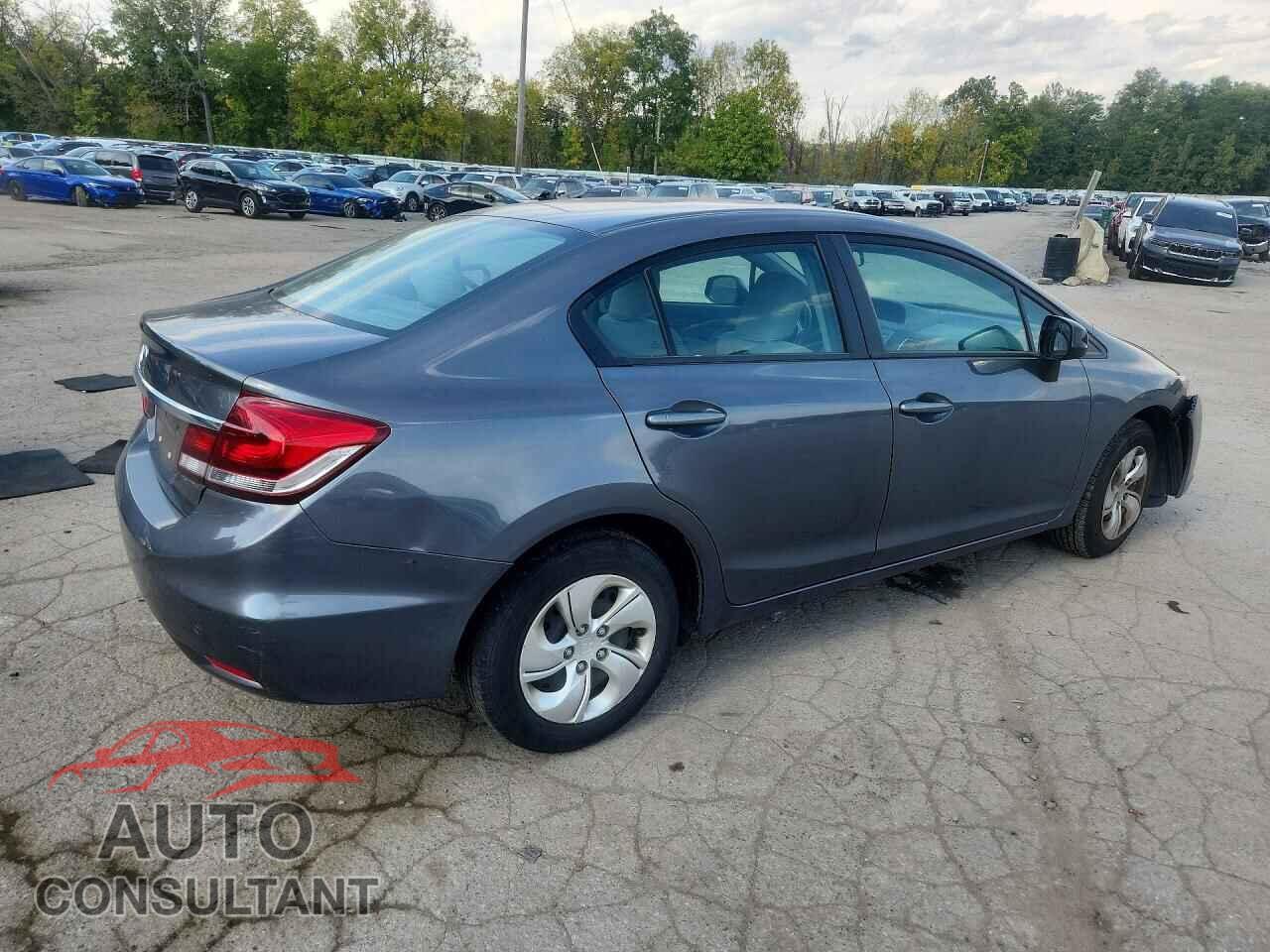 HONDA CIVIC 2013 - 19XFB2F59DE204358