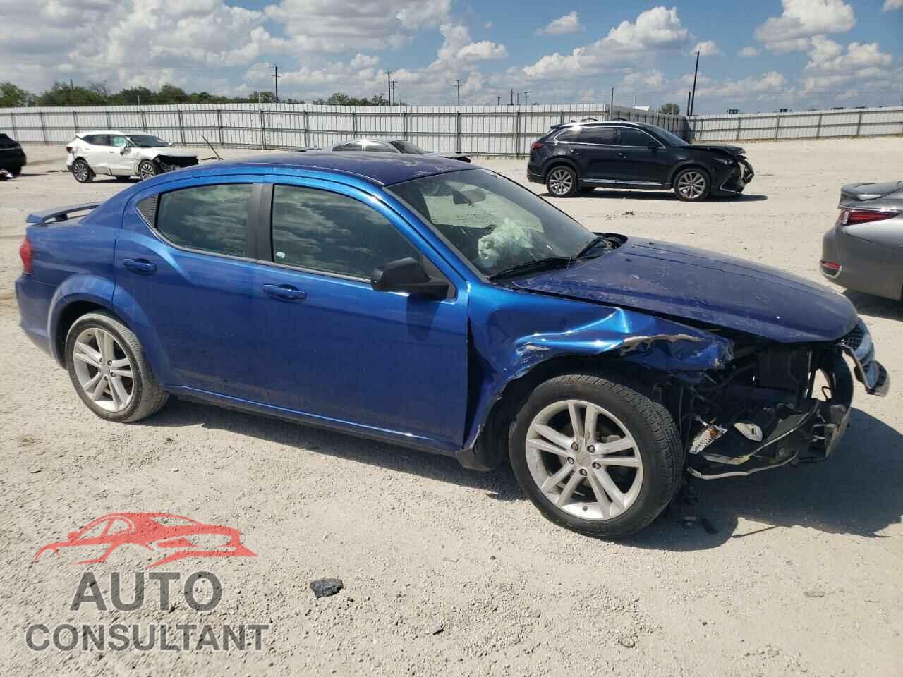 DODGE AVENGER 2012 - 1C3CDZAG8CN290923