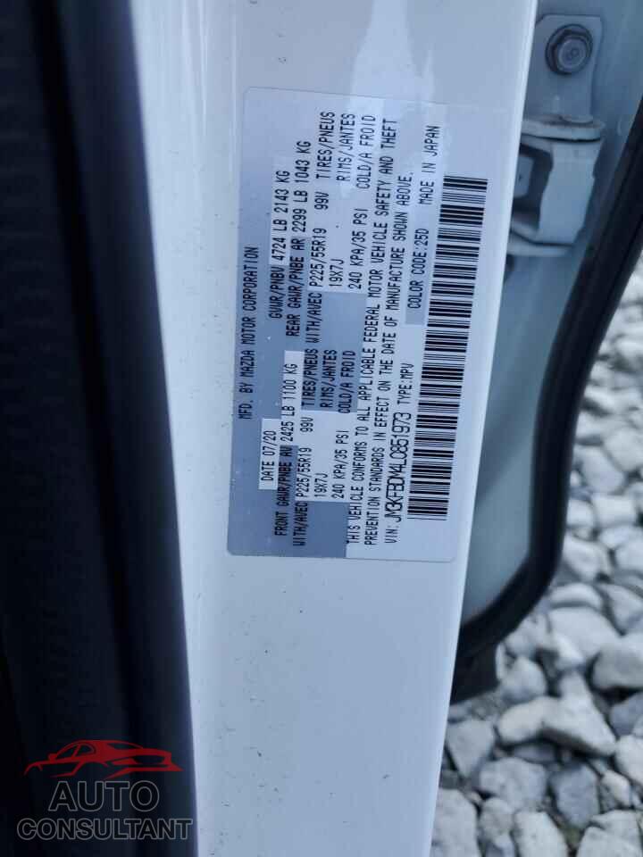 MAZDA CX-5 2020 - JM3KFBDM4L0851973