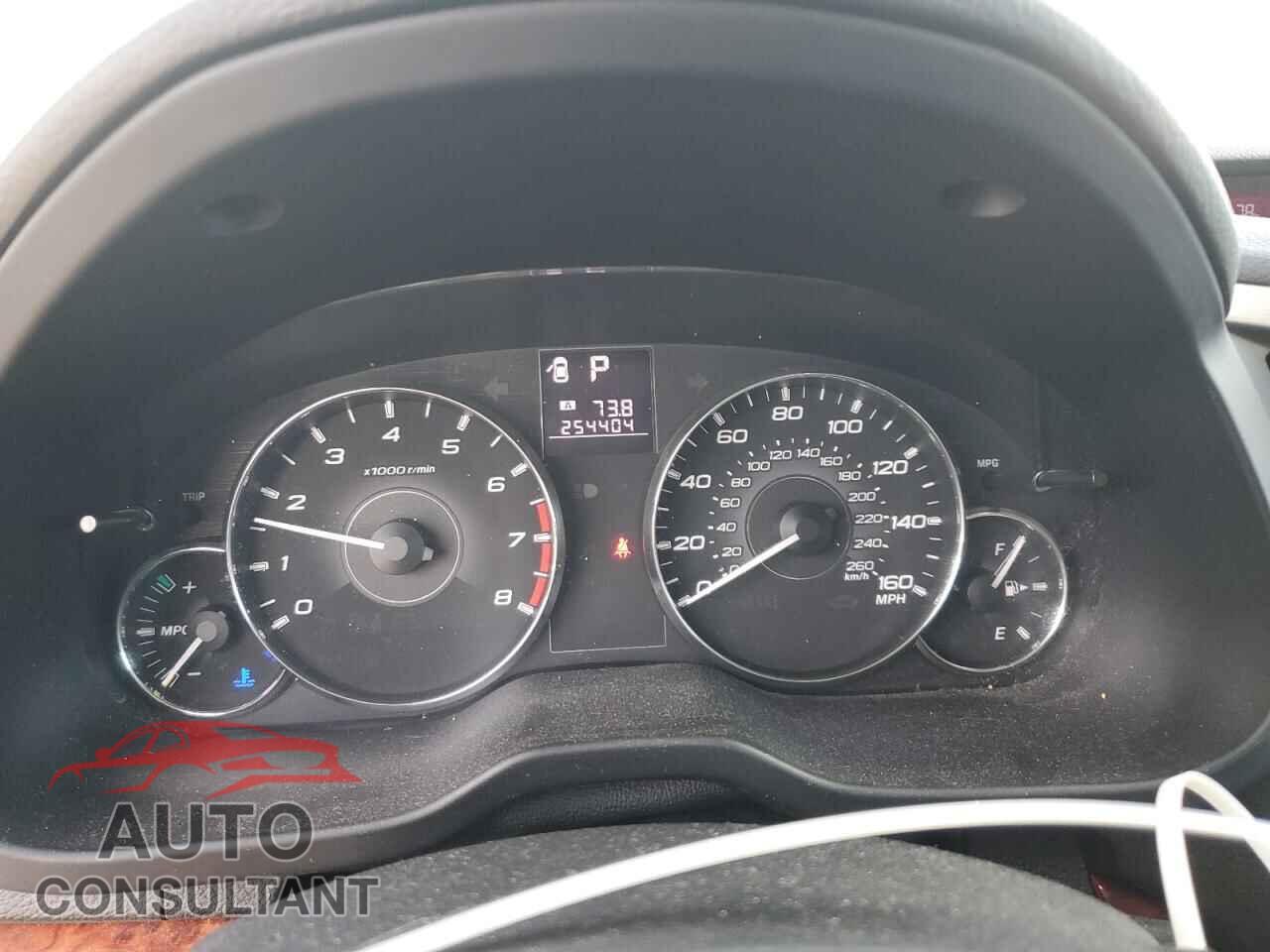 SUBARU OUTBACK 2012 - 4S4BRDJC7C2255196