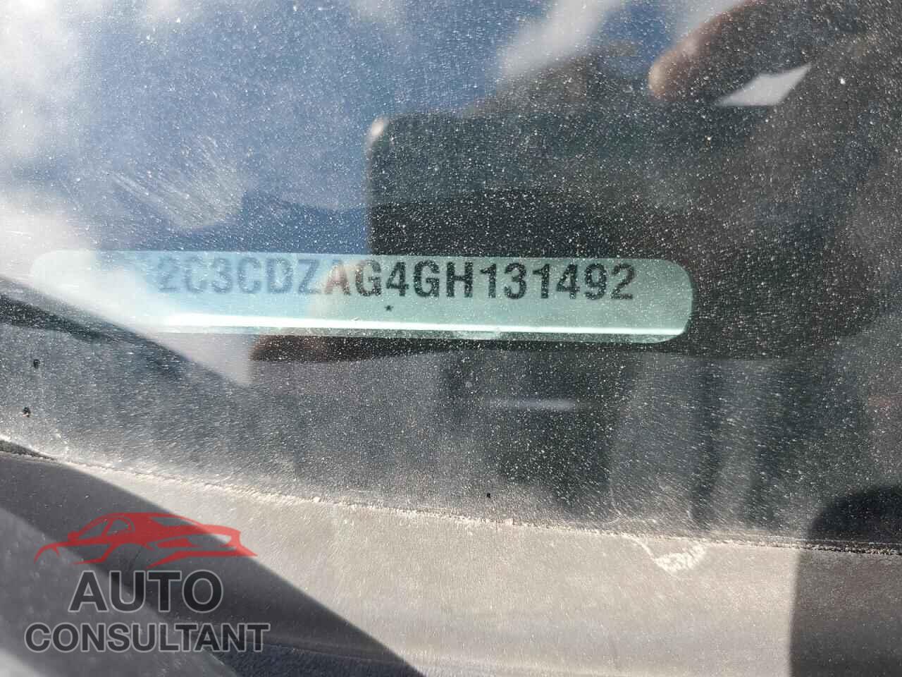 DODGE CHALLENGER 2016 - 2C3CDZAG4GH131492